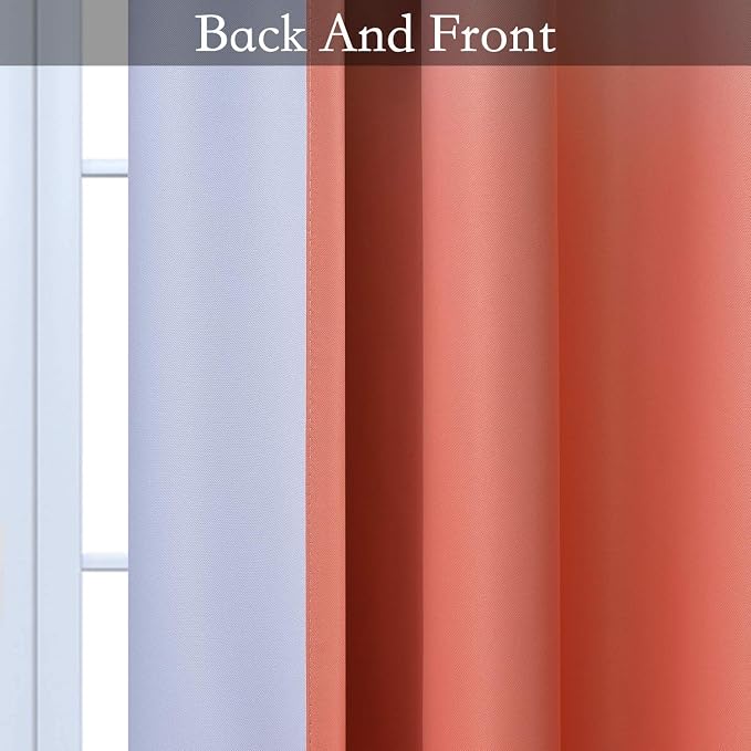 SimpleHome Ombre Room Darkening Curtains - Image 3