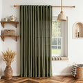 MYSKY HOME Curtains for Living Room 84 Inches Long Semi Sheer Light Filtering by MYSKYHOME