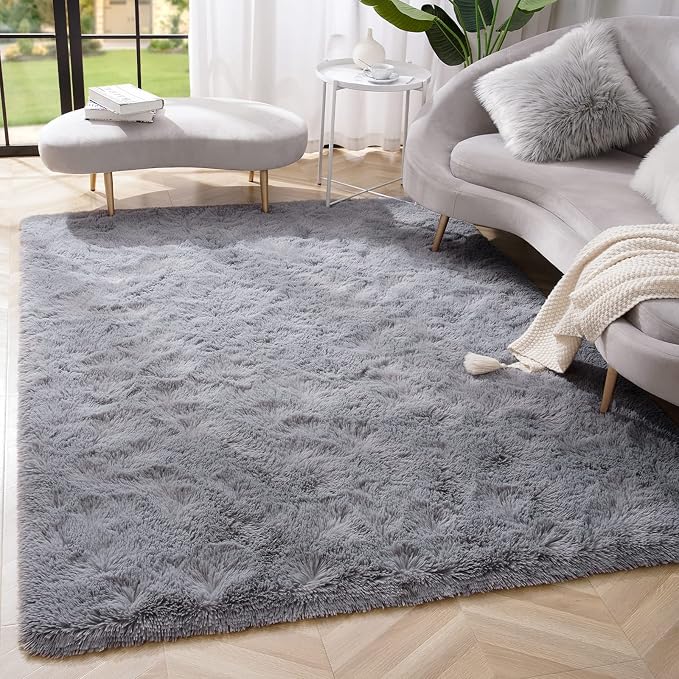 Amearea Premium Soft Area Rug 4x5.3 Feet, Fluffy Carpet by AmeareaDirect