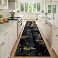 Washable Area Rugs 2'6''x10 Non-Slip Modern Abstract Soft by RELEANY