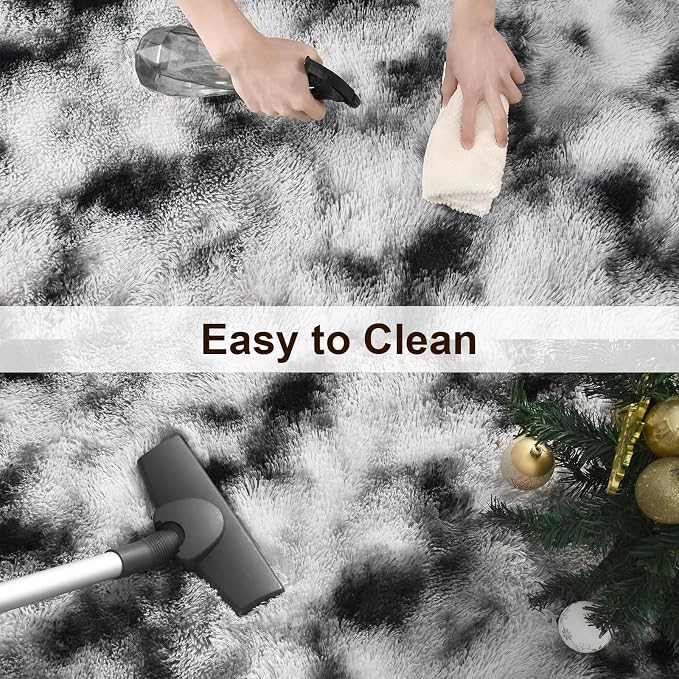 TWINNIS Super Soft Shaggy Rugs Fluffy Carpets, 5x8 Feet, Indoor Modern Plush - Image 6