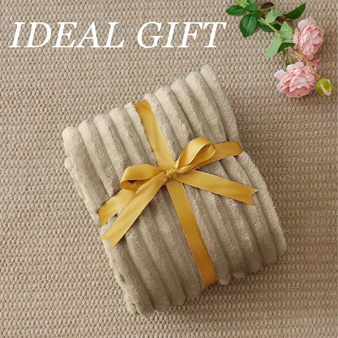 BEDELITE Twin Blanket for Couch & Bed, 300GSM Soft & Warm Fleece Blanket - Image 6