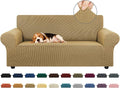 KEKUOU Stretch Loveseat Sofa Cover Slipcover, Couch Covers by KEKUOU