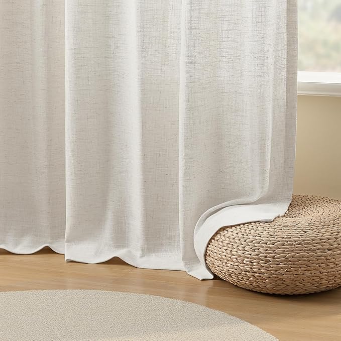 IVAPUPU Extra Width Pinch Pleated Curtains - Image 5