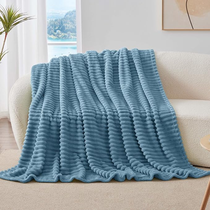 BEDELITE Fleece Throw Blanket for Couch - Image 8