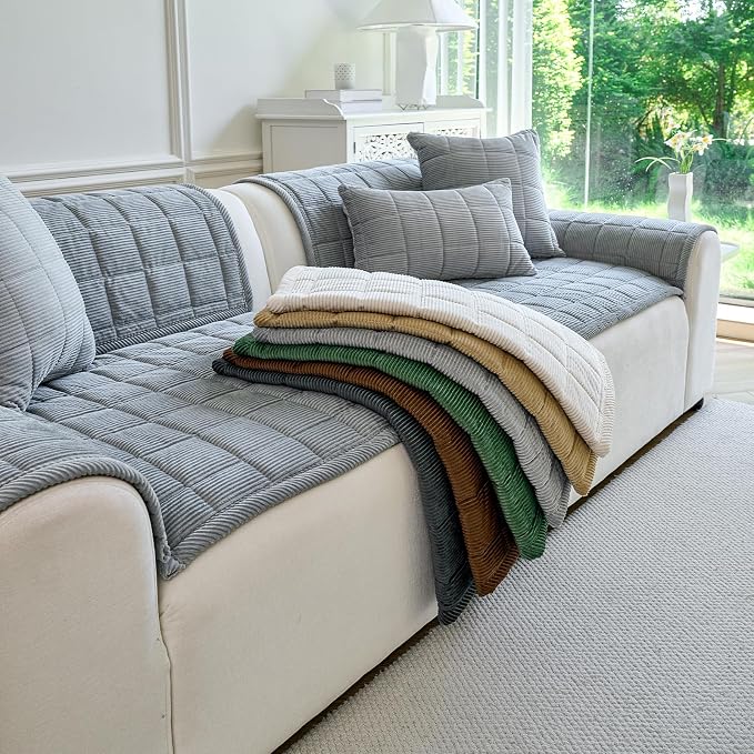 Couch Covers for Dogs Washable, Non Slip Couch Covers for Loveseat Sofa Pet - Image 3