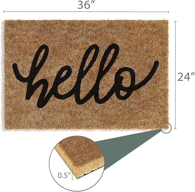 Barnyard Designs Doormat Welcome Mat - Image 3