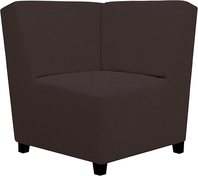 Easy-Going Stretch Sectional Corner Sofa Slipcover 1-Piece Couch Sofa Cover by Easy-Going