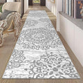 HEBE Hallway Runner Rug 2'x10' Washable Vintage Distressed Area Rugs Non Slip by HEBE