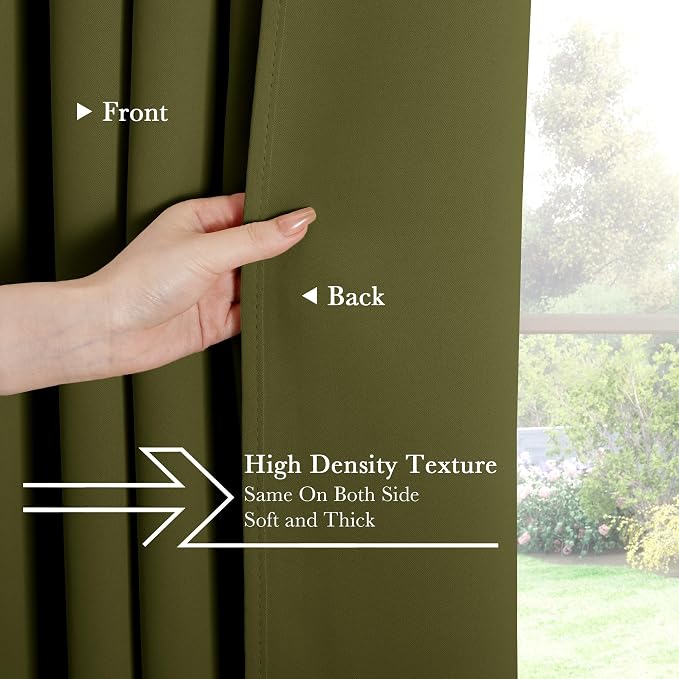 PONY DANCE Blackout Kitchen Curtains - Image 5