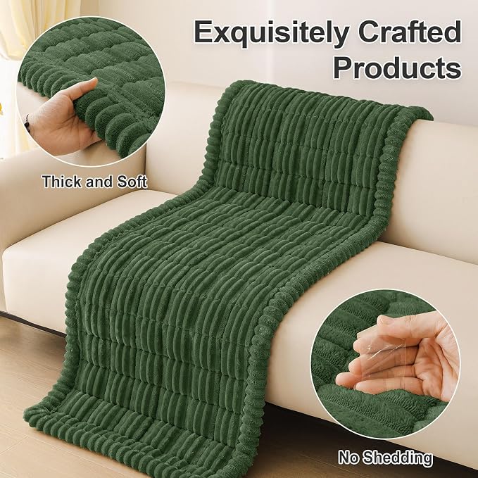 hyha Couch Covers for Dogs Washable, Non Slip Plush Dog Sofa Protectors - Image 8