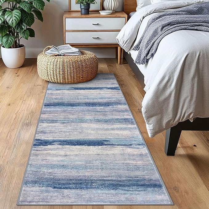 KOZYFLY Modern Abstract Kitchen Runner Rug, 2x6 Washable Rug Runner Non-Slip - Image 8