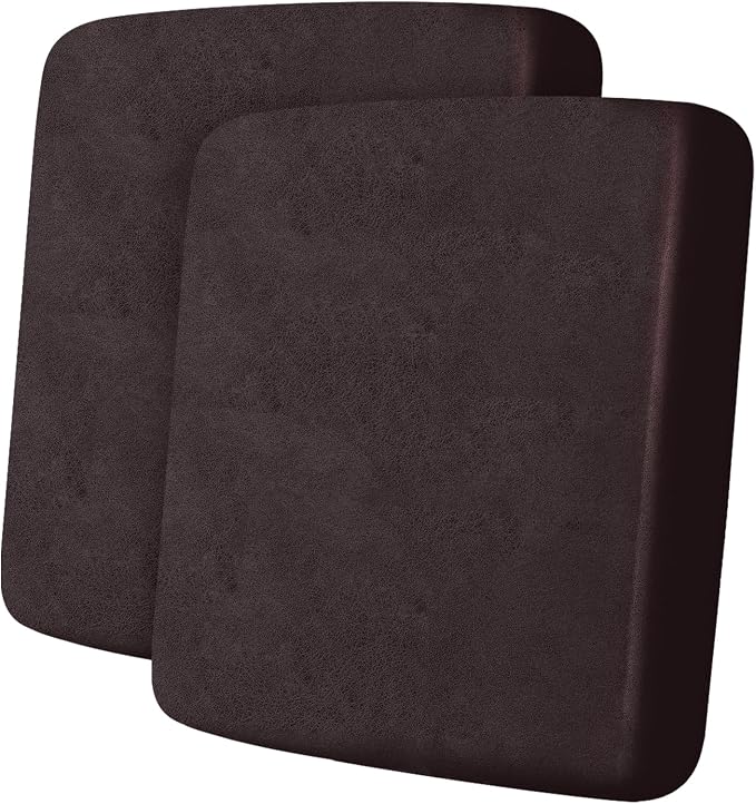 Leather Look Couch Cushion Covers Sofa Seat Slipcovers Sets Couches Furniture by ANARACHON