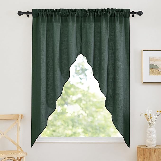 RYB HOME Kitchen Window Curtains by RYBHOME