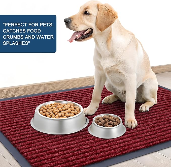 OLANLY Front Door Mat Indoor Outdoor Entrance, Waterproof Heavy Duty Doormat - Image 6
