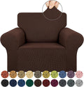 KEKUOU Stretch Single Sofa Slipcover 1 Piece Couch Sofa Cover Furniture by KEKUOU