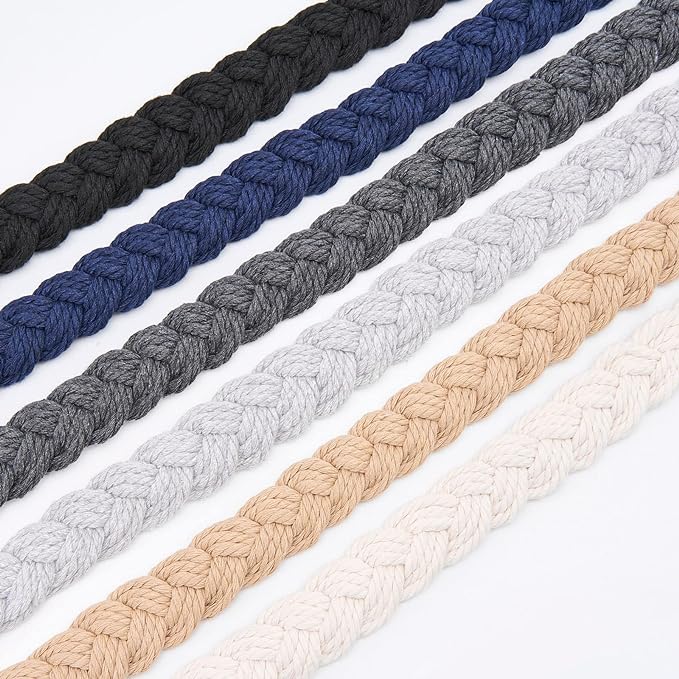 NICEEC 2 Pack Natural Cotton Rope Curtain Tiebacks Elegant Boho Style - Image 7