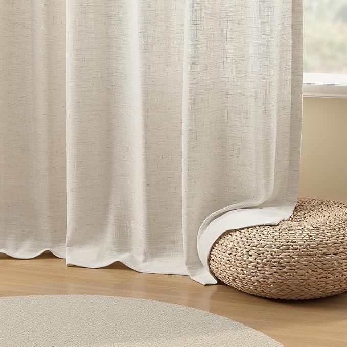 90 Inch Curtains Pinch Pleated 2 Panels - Image 5