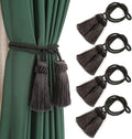 Fenghuangwu Curtain Tiebacks Handmade Decorative Curtain Holdbacks Rope by fenghuangwu
