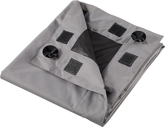 Amazon Basics Portable Energy Saving Noise Reducing Blackout Curtain Shade - Image 3