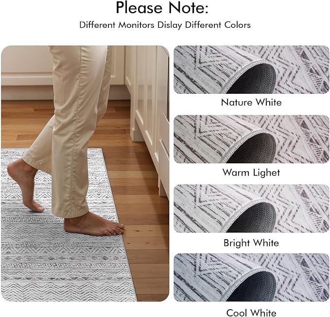 3x10 Washable Hallway Runner Rug - Image 4