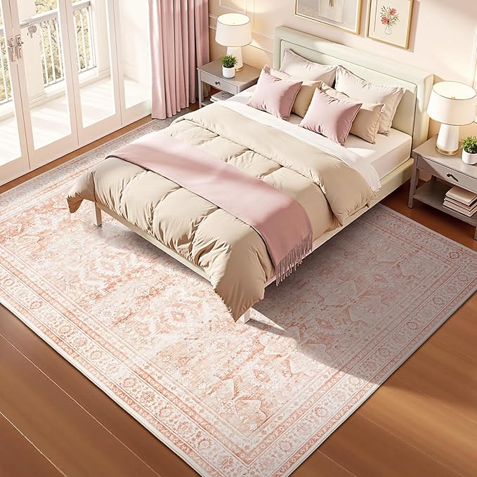 Lofus 9x12 Area Rug for Living Room, Soft Boho Carpets for Bedroom Dining Room - Image 2