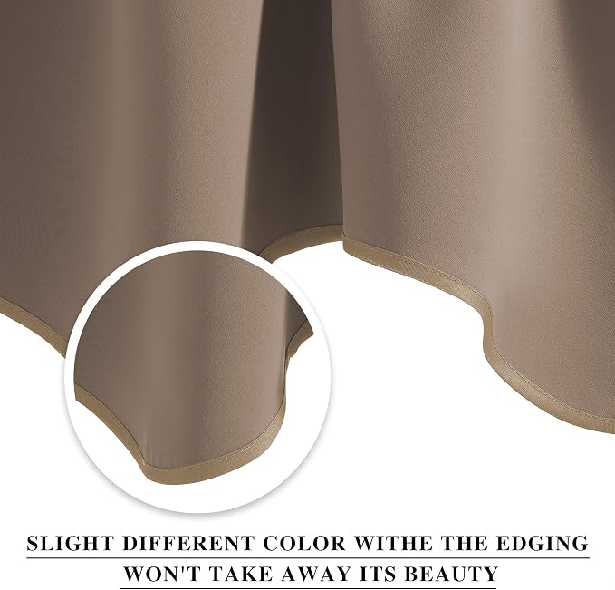 NICETOWN Blackout Valances Short Curtains - Image 3