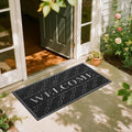 Yimobra Welcome Mat Outdoor Indoor, All-Season Waterproof Front Door Mat by Yimobra