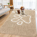 Smiry Dog Door Mat for Muddy Paws, Absorbent Dirt Trapper Non Slip Quick Dry by Smiry