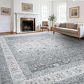 AMADA HOMEFURNISHING 9x12 Area Rugs, Washable Living Room Rug by AMADAHOMEFURNISHING