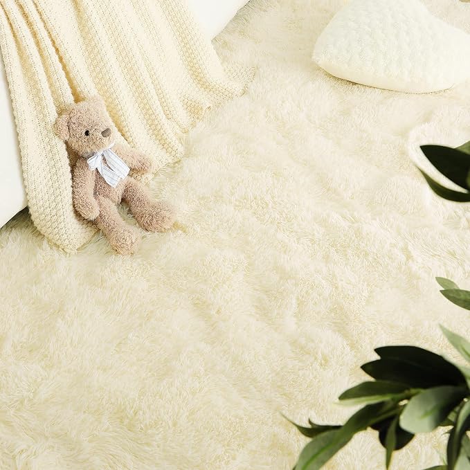 LOCHAS Ultra Soft Indoor Modern Area Rugs Fluffy Living Room Carpets - Image 6