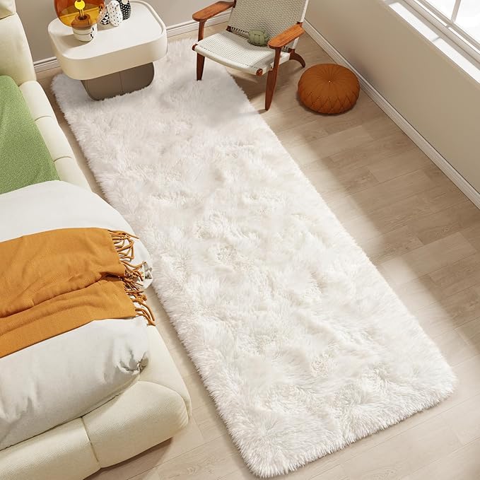 LOCHAS Ultra Soft Indoor Modern Area Rugs 2x8, Fluffy Living Room Carpets - Image 2