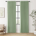 Guken Blackout Curtains 80 Inch Length 2 Panels Set by Guken