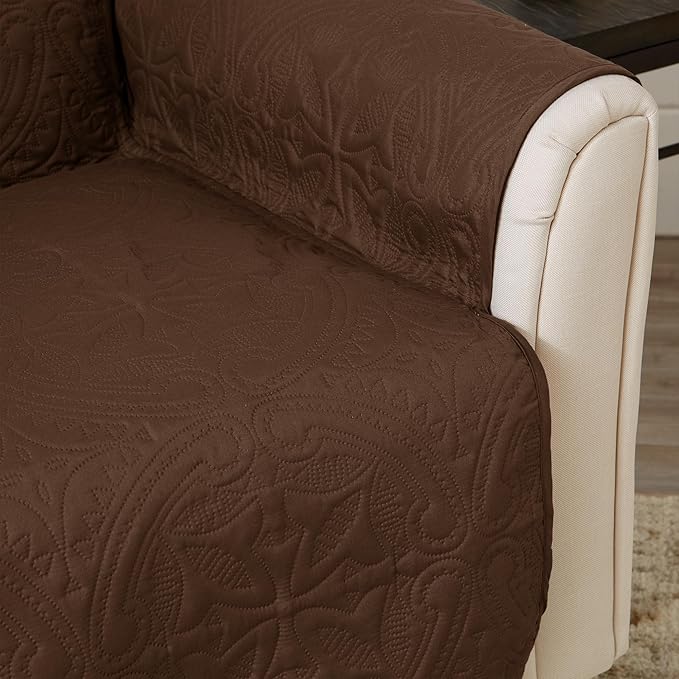 Great Bay Home Reversible Chair Cover - Image 4