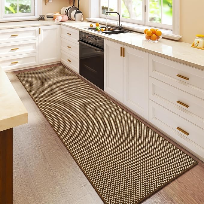 YDKGL 2x6 ft Kitchen Runner Rugs Mat Non Slip Woven Runners by YDKGL