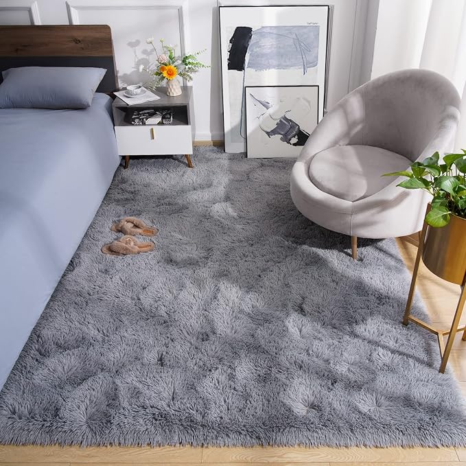 Amearea Premium Soft Fluffy Area Rug Modern Shag Carpet, 3x5 Feet, Fuzzy Shaggy - Image 5