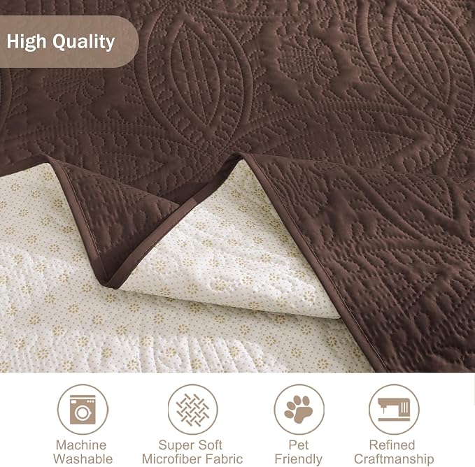 Soft Couch Cover 2 Cushion Sofa, Water-Repellent Sofa Slipcovers - Image 6