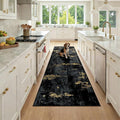 Washable Area Rugs 2'6''x8 Non-Slip Modern Abstract Soft by RELEANY