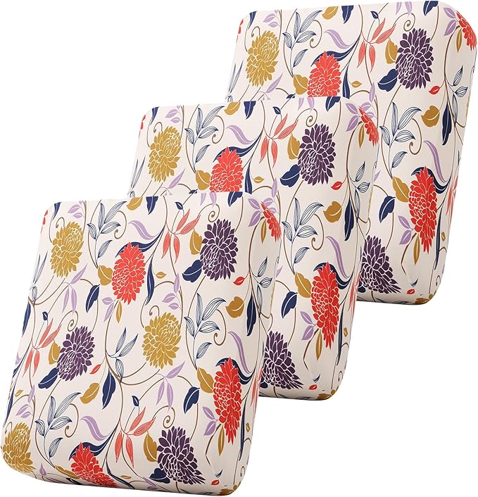 Smiry Printed Couch Cushion Covers, Stretch Soft Couch Covers by Smiry