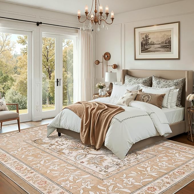 GarveeHome Provence 8x10 Area Rugs - Image 2
