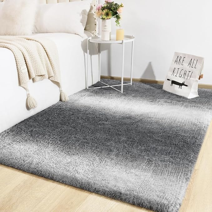TWINNIS Super Soft Shaggy Rugs Fluffy Carpets, 5x8 Feet, Indoor Modern Plush - Image 7