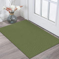 KOZYFLY Indoor Door Mat 2x3 ft Small Area Rugs Washable Front Door Mat Non Slip by KOZYFLY