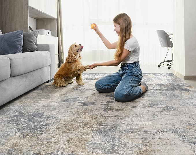 UERMEI 10x12 Area Rug Living Room Rugs - Image 7