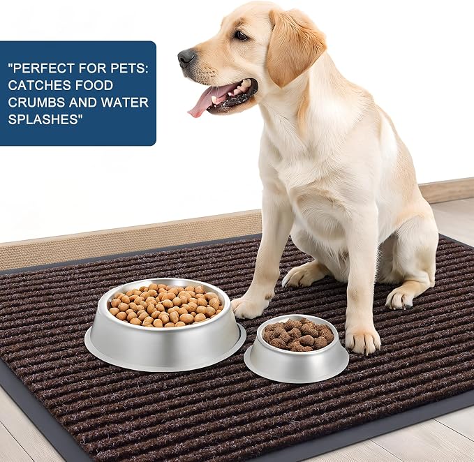OLANLY Front Door Mat Indoor Outdoor Entrance, Waterproof Heavy Duty Doormat - Image 6