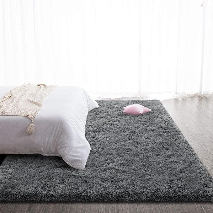 TWINNIS Super Soft Shaggy Rugs Fluffy Carpets, 8x10 Feet, Indoor Modern Plush - Image 5