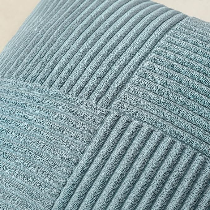 MIULEE Sky Blue Decorative Throw Pillow Covers 16x16 Inch - Image 2