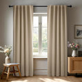 Deconovo Blackout Curtains, Thermal Insulated, W42 x L72 2 Panels, Back Tab by Deconovo