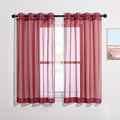 NICETOWN Christmas Sheer Window Curtains by NICETOWN
