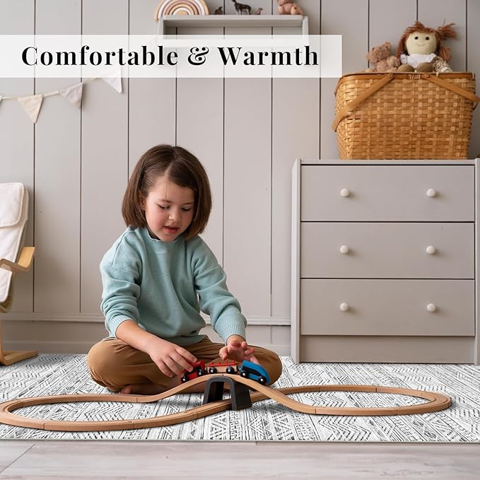 Washable Moroccan Hallway Runner Rugs - Image 3