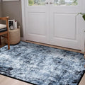 Rugflix 3x5 Entrance Rugs, Entry Rug Washable Non-Slip Stain-Resistant Low Pile by RugflixAreaRugs